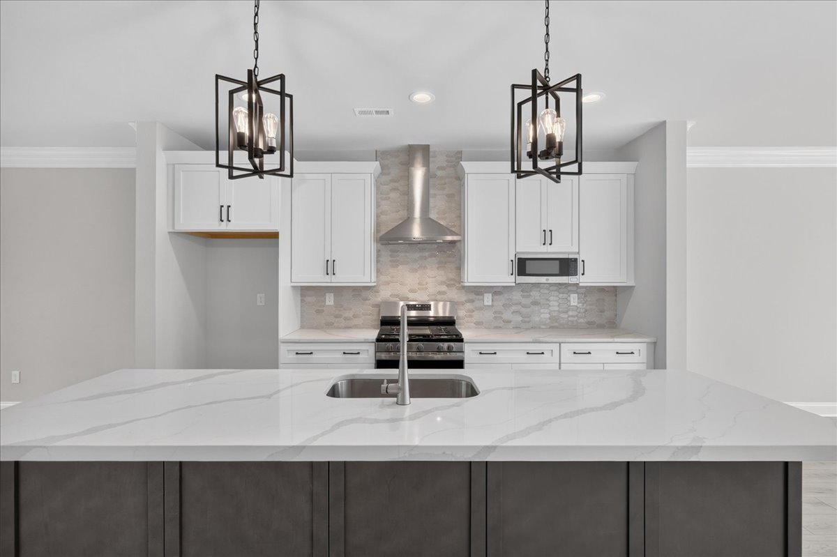 Avondale Walk kitchen island detail