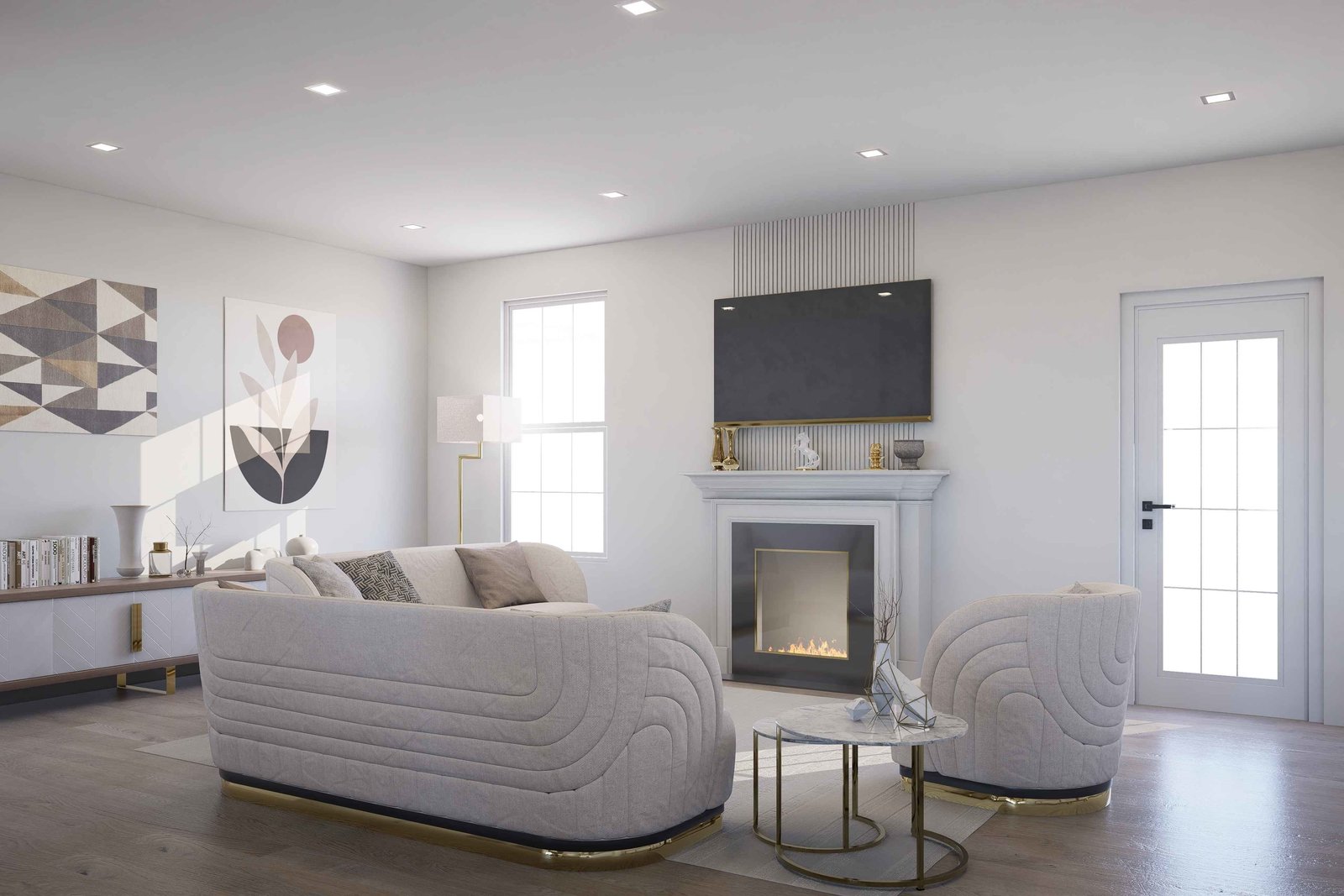Avondale Walk living area