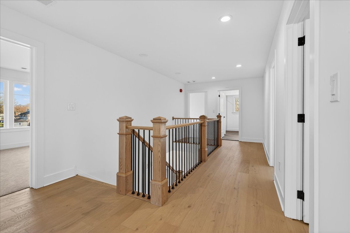 Bedroom with tray ceiling