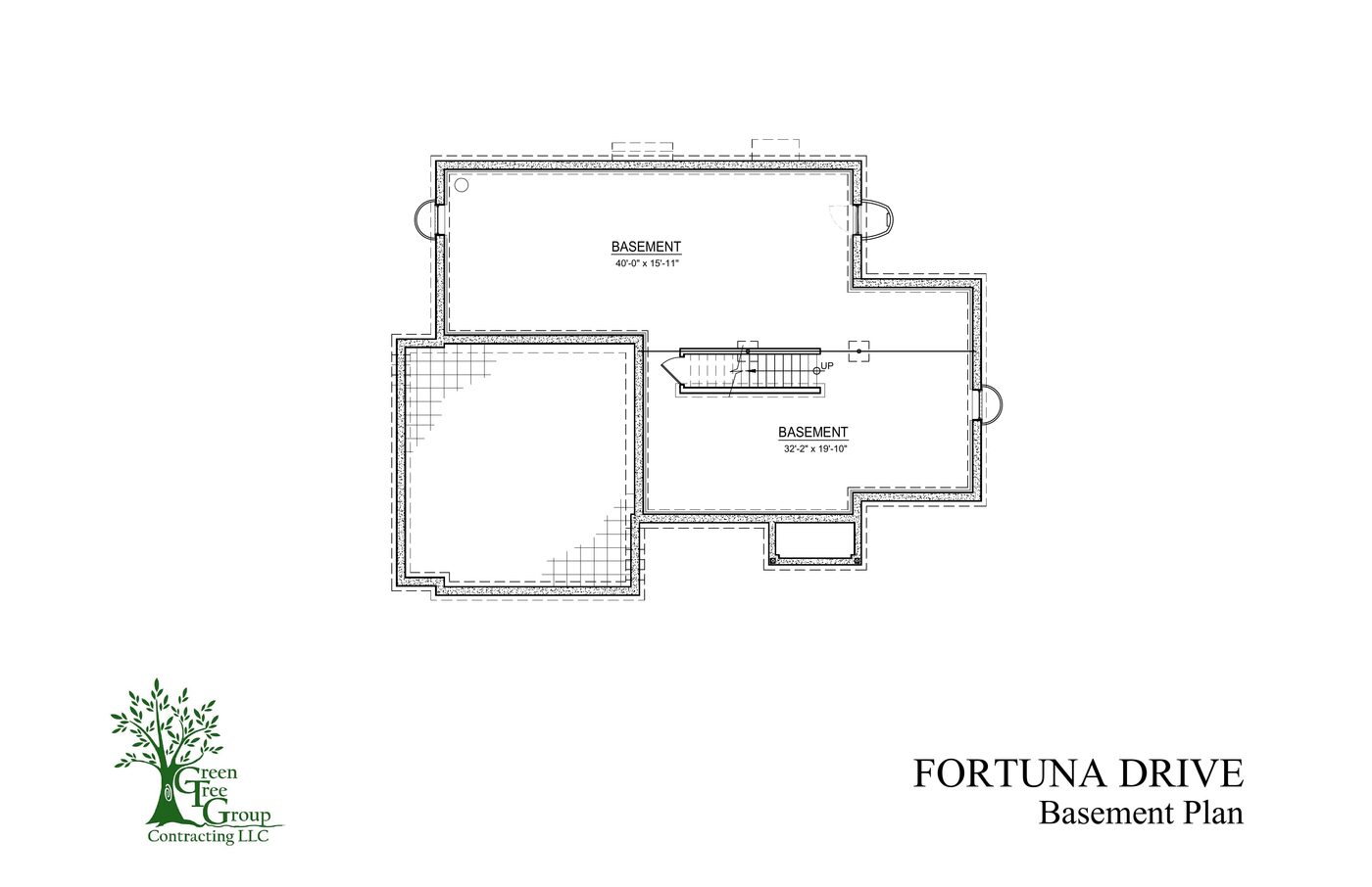 Dickerson model basement plan