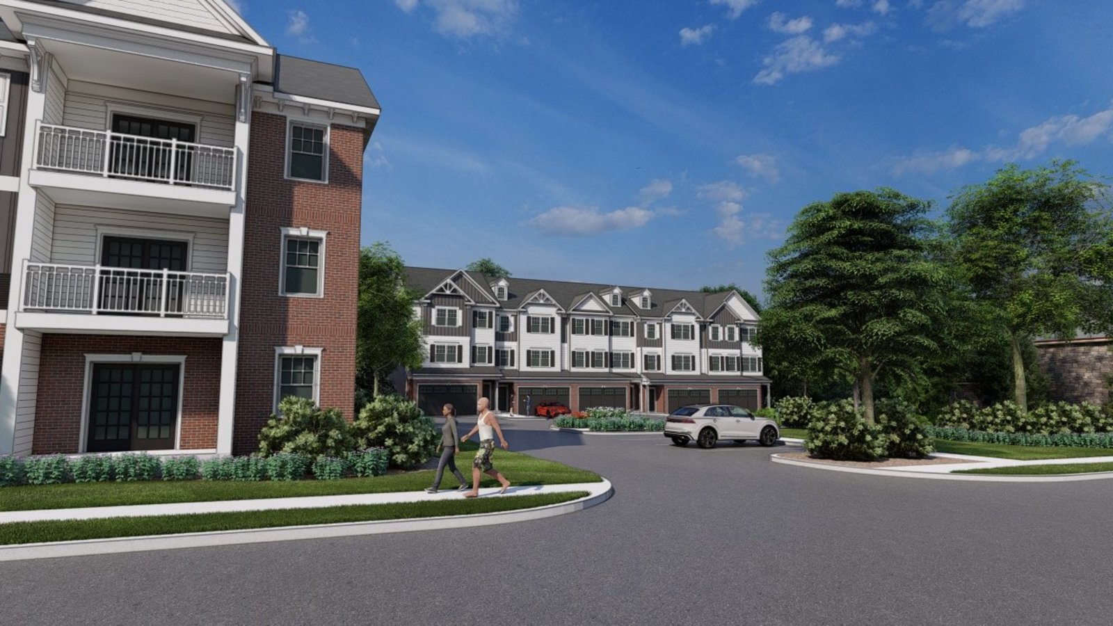 New Britain Place 3D rendering