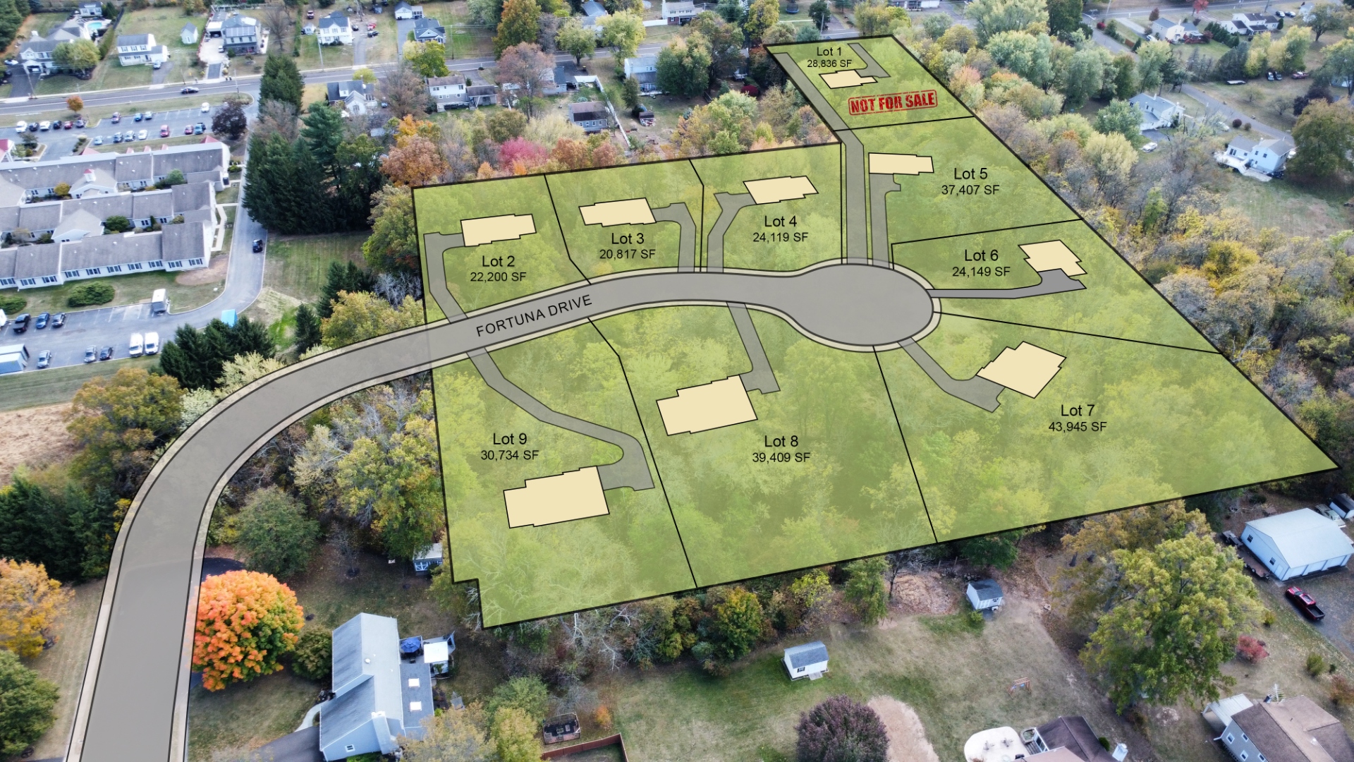 The Enclave at Fortuna &mdash; 9-lot development in Hatfield